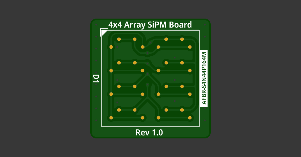 AFBR-SiPM-Array-Board on Kitspace